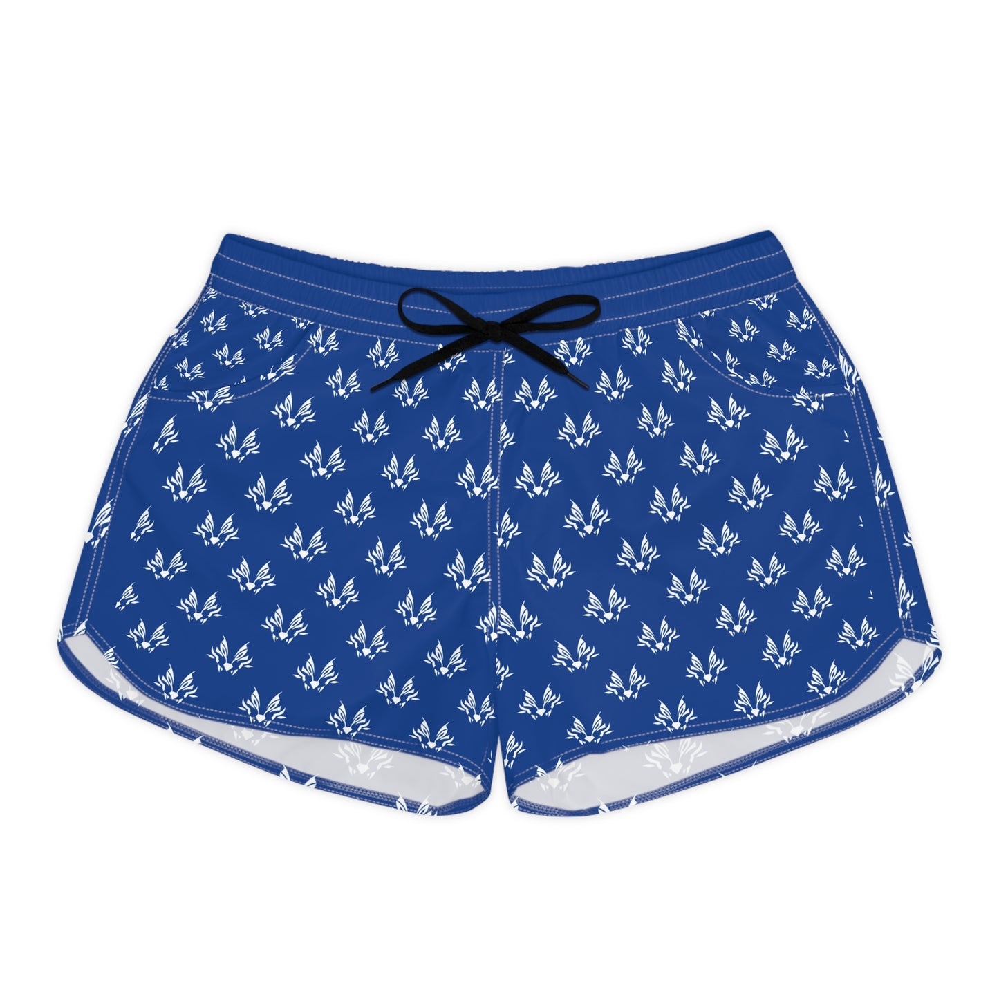 Lunar Wolf Women’s Athletic Shorts – Power Meets Performance 🐺💙