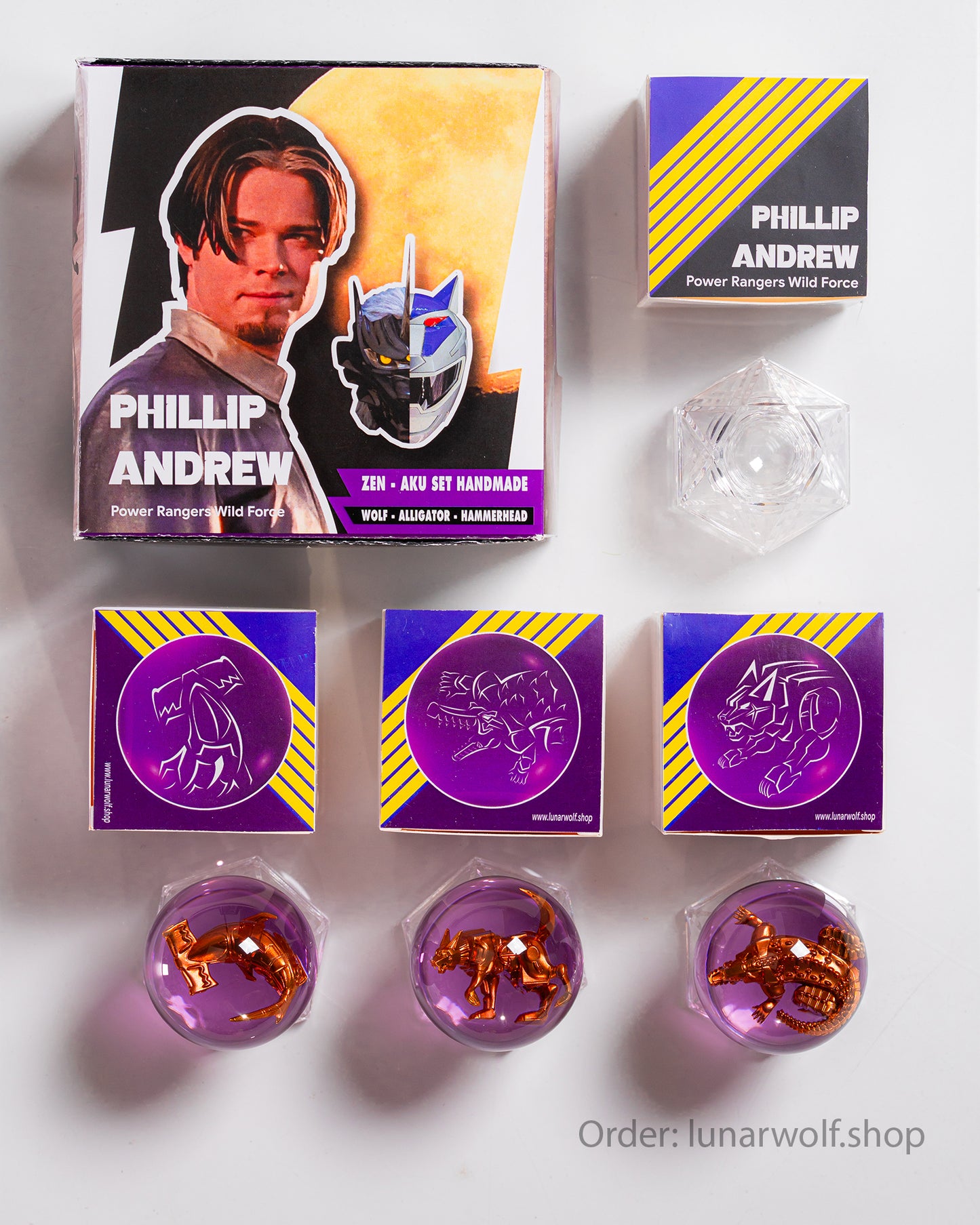 Zen-Aku Crystal Set – Signed by Phillip Andrew (Limited 60-Day Preorder)