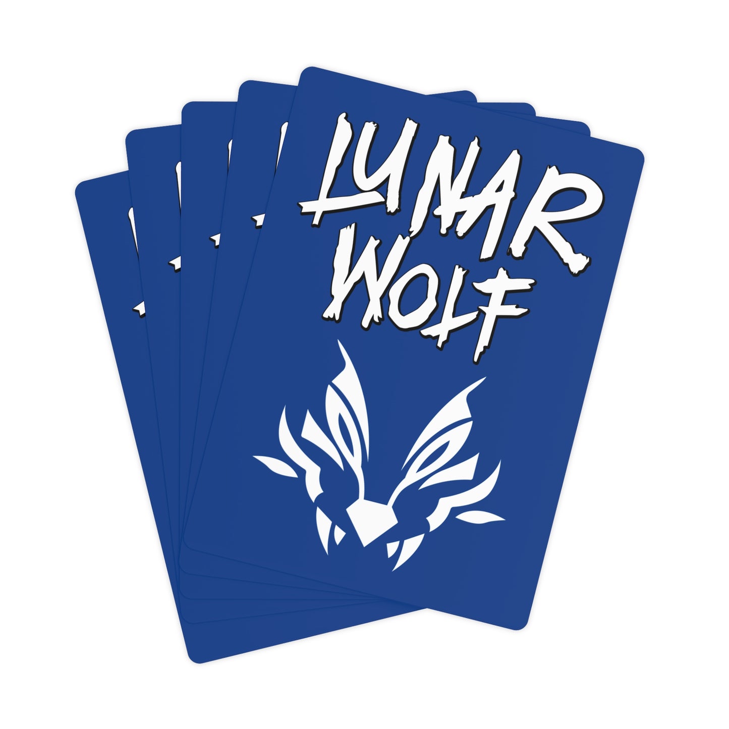 Lunar Wolf Playing Cards