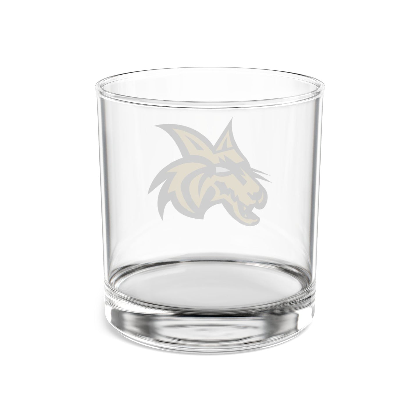 Lunar Wolf Rocks Glass