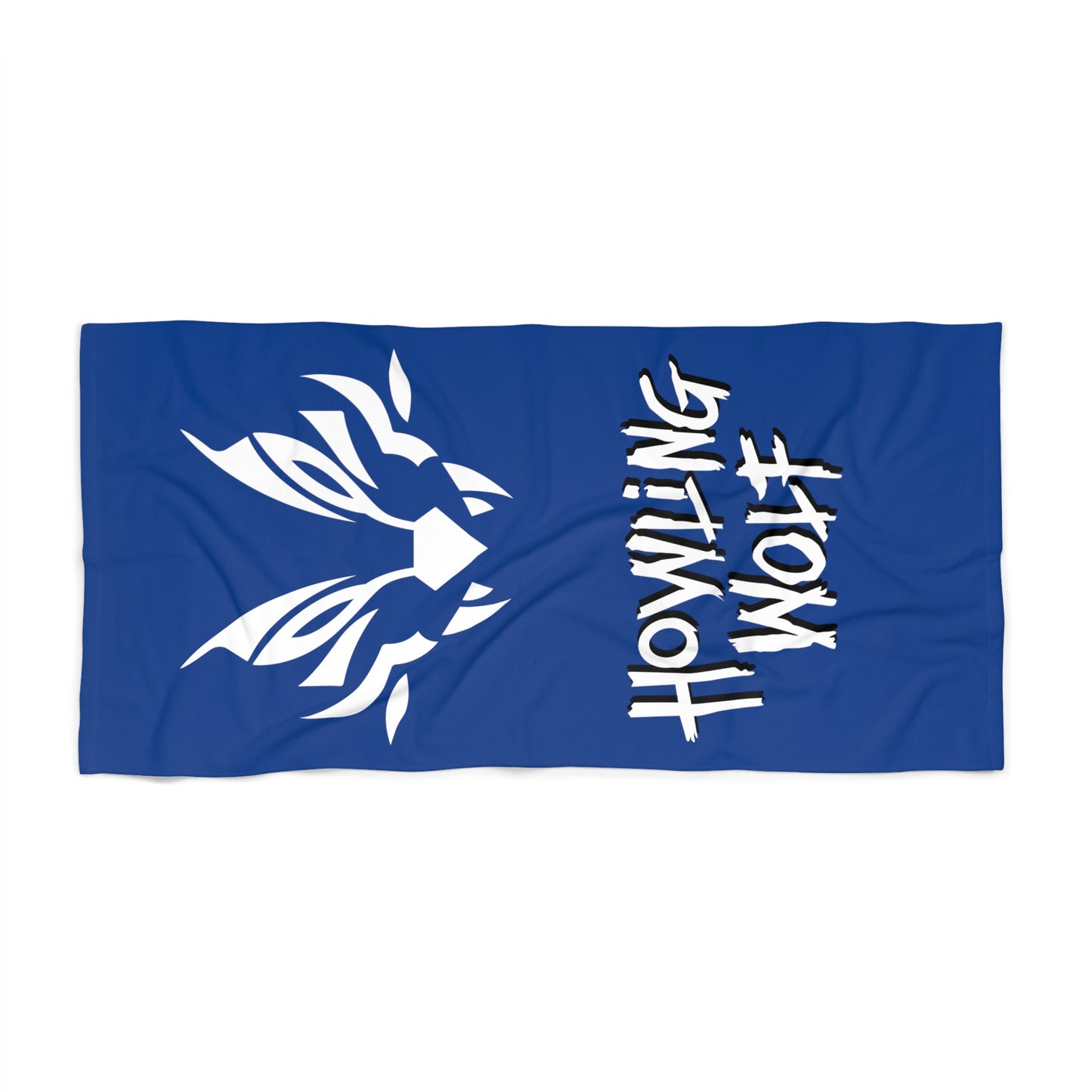 Howling Wolf Beach Towel