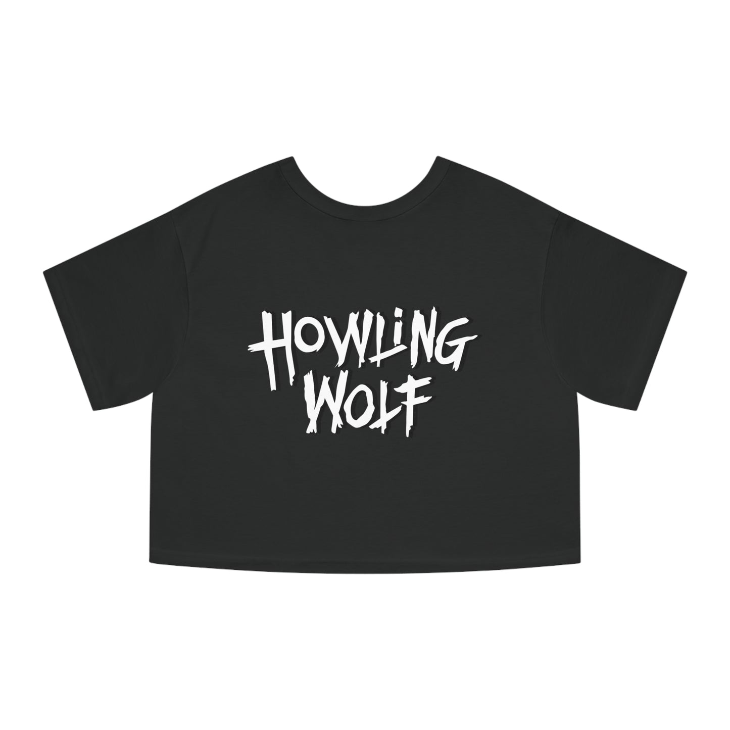 Howling Wolf Women's Cropped T-Shirt