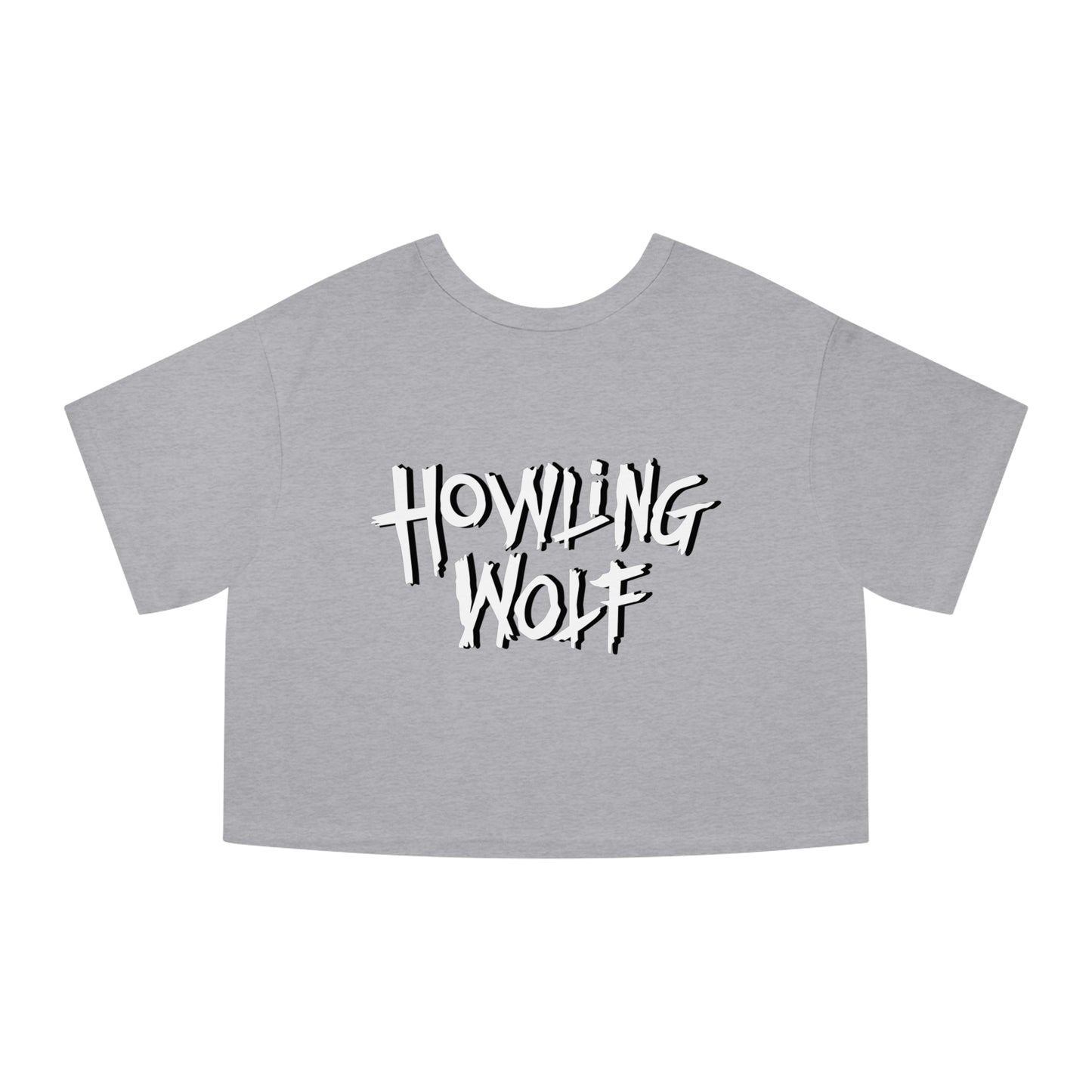 Howling Wolf Women's Cropped T-Shirt