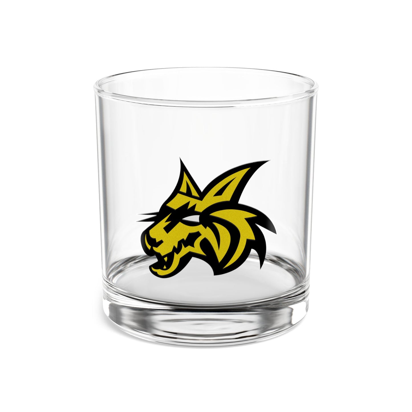 Lunar Wolf Rocks Glass