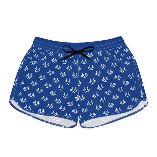 Lunar Wolf Women’s Athletic Shorts – Power Meets Performance 🐺💙
